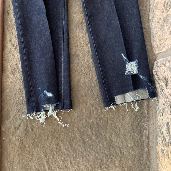 Frame Le high straight raw edge Bronx chew - Picture 3 of 4